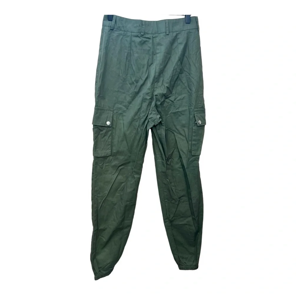 Nasty Gal Working Hard High-Waisted Utility Trousers - Picture 7 of 7
